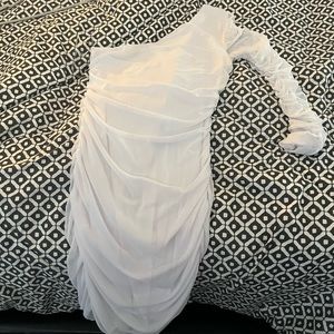 white dress